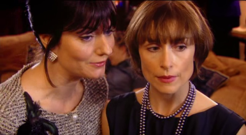 featherxquill: just re-watching this show and thought i would leave these here. anna chancellor and 