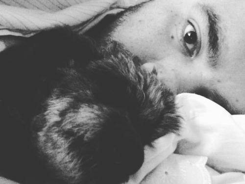 Amo dormir con la Tomasa #dog #chilegram #doglover