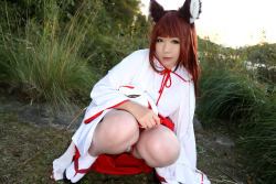 Cute Cosplay GIrl Higurashi Rin (Kitsune-Chan