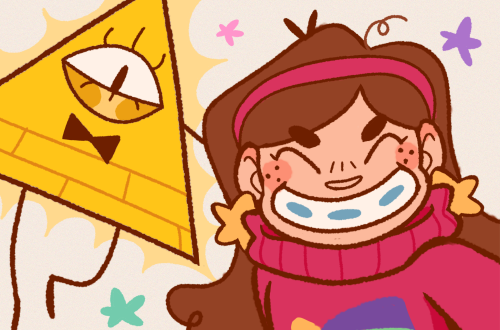 AU Where Bill Is Slightly Less Maniacal And He And Mabel Are Bestiessss