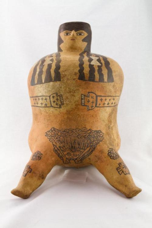 theancientwayoflife:~ Nasca Vessel. Culture: Nasca Place of origin: Perú, south coast Date: 1