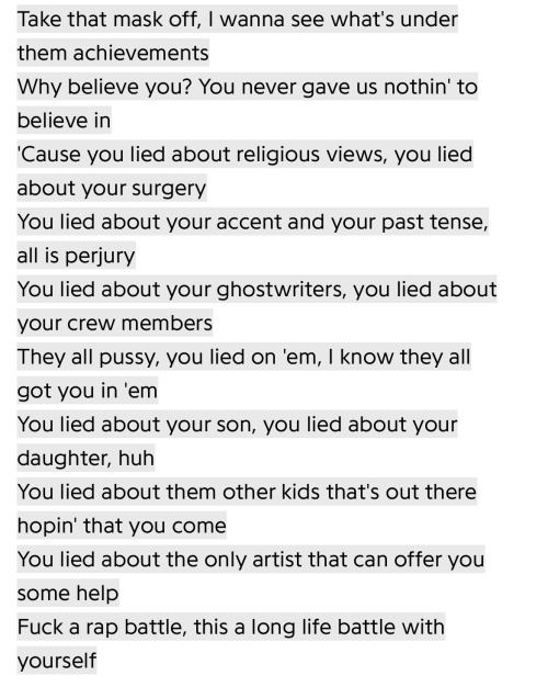 Never Have I Felt This Unsettled By A Diss Track Before In My LIFE, If This Shit Turns Out To Be True