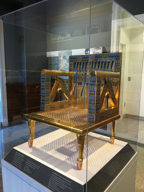 ahencyclopedia: RECREATING AN EGYPTIAN THRONE FIT FOR A QUEEN:  FEW wooden artifacts from ancie