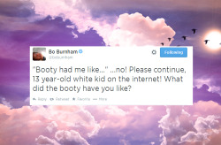 wolfluxury:  bo burnham being a sassy little