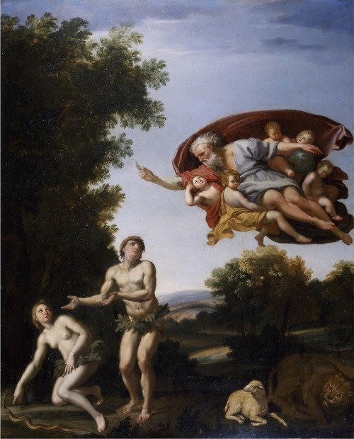 The Expulsion of Adam and Eve, Domenichino (1581-1641)