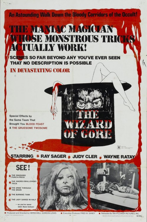 R.I.P. Director &amp; Producer Herschell Gordon Lewis“The Godfather Of Gore”June 15, 1929 - Septembe