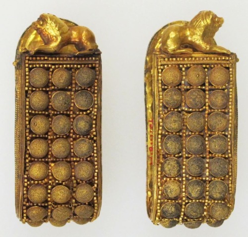 @shiningjasmin Etruscan earring, baule type. 5th century BC. Metropolitan Museum.