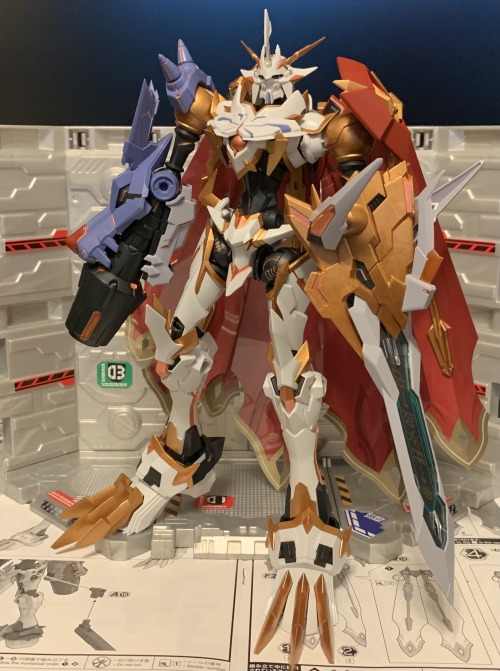 Figure-rise Standard Omegamon X-Antibody / Omnimon X (Amplified)I feel like a very obvious Digimon t