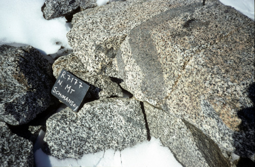 Sheared magma chamberThese rocks are part of Mount Shimansky, one of several mountain peaks found in