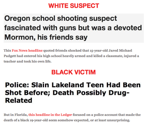 When The Media Treats White Suspects And Killers Better Than Black Victicms.