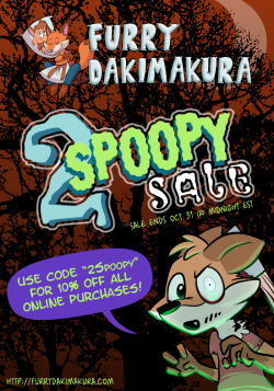 3mangos:  furrydakimakura:  Halloween Special Sale: 2SPOOPY We love Halloween, and we know you love Halloween, and we know you also love saving money. So we’re celebrating Halloween giving everyone 10% off any orders placed on our main store. Just enter