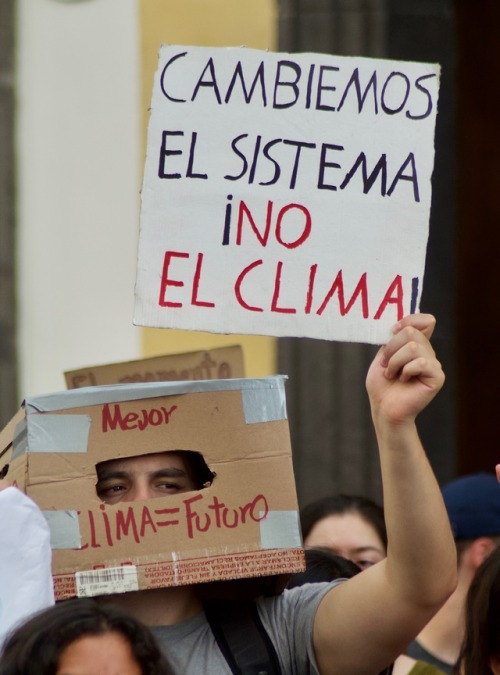 Friday’s for Future: Cambiemos el SISTEMA ¡No el CLIMA¡Photo: Jadiel Galicia