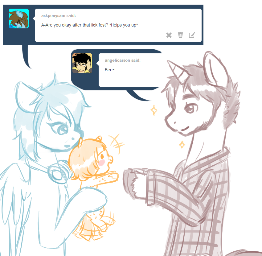 ask-bumble-buzz:  This is becoming a mess…  Filly- 2/2  x3!