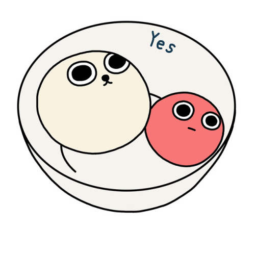 somanyseals:  My soul is a dumpling.http://yesseallife.bigcartel.com/