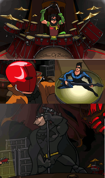 memator:The Bat Family Rocks http://ift.tt/1HBAuWc
