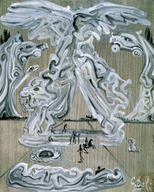 Double Victory of Gaudi Salvador Dali, 1982