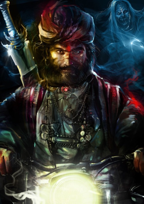 “Vikram betal” by kishore ghoshSource: www.artstation.com/artwork/234221