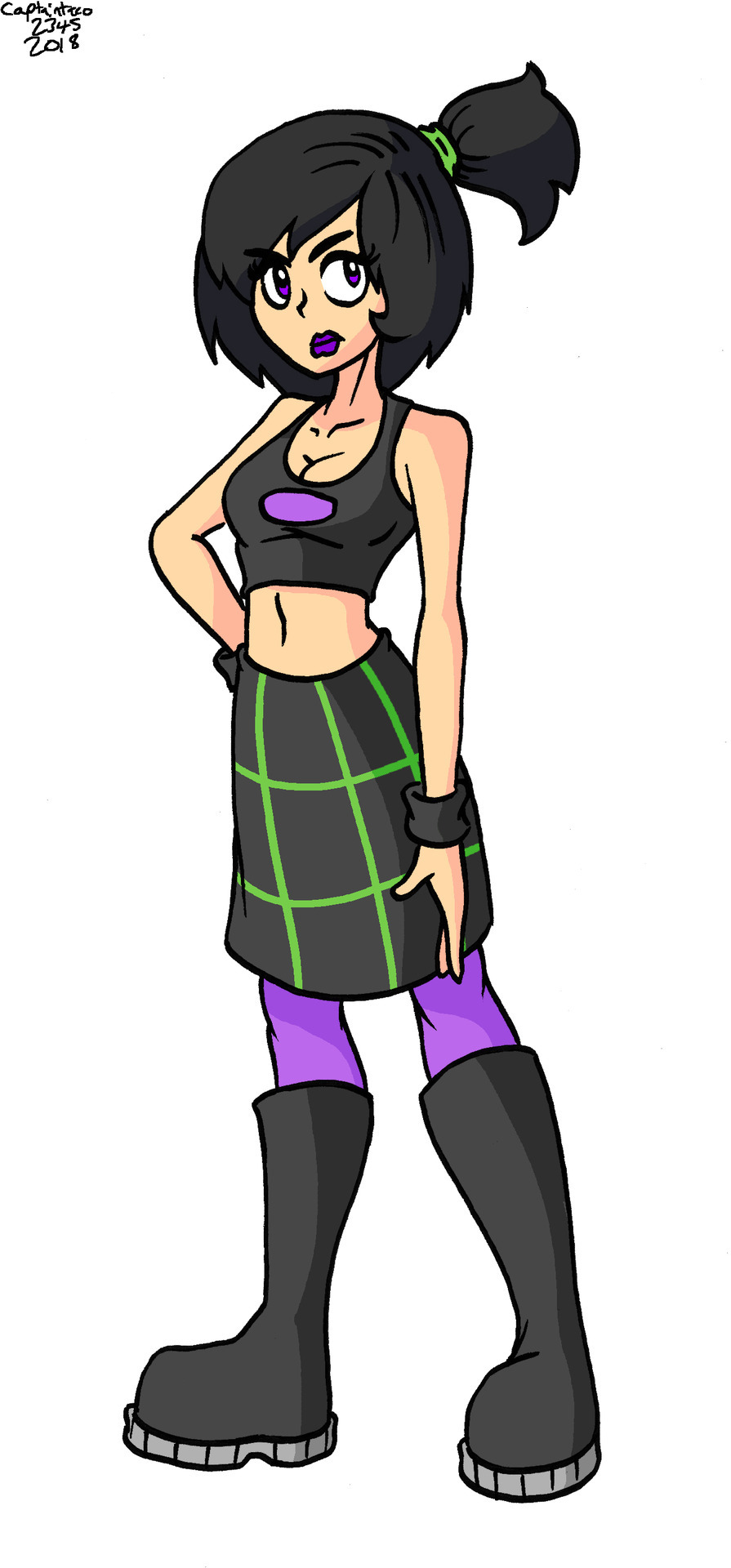 Sam Manson from Danny Phantom. Probably one of my first cartoon crushes. I actually
