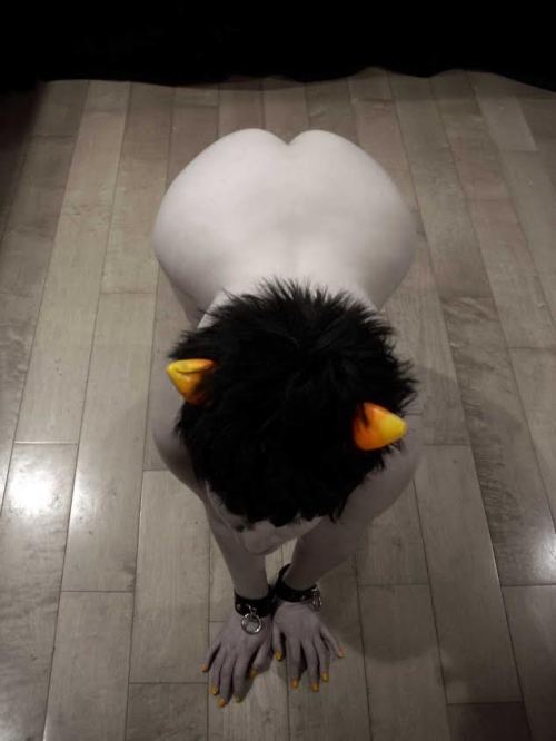 black-quadrant:  Karkat: Drink. (more from the kinkstuck series)photographer/editor