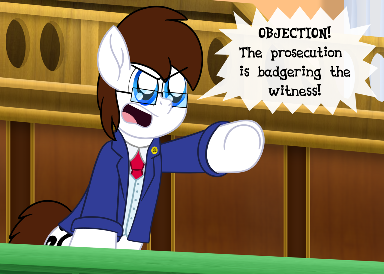 ask-aaronthepony:This edition of lawyer humor is brought to you by @ask-the-out-buck-pony