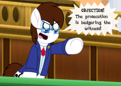 ask-aaronthepony:This edition of lawyer humor is brought to you by @ask-the-out-buck-pony who suggested it to me last night! X3 Pfffft &gt;W&lt;