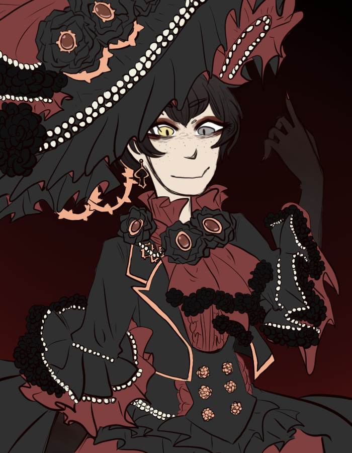 despair-art:  this was a doodle at first but then it got out of hand. i love… eva