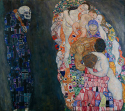 ryandonato:  Gustav Klimt, Death and Life (1916)