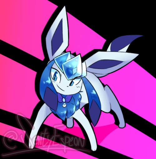  Patreon reward for BlueMazoku!! This Glaceon is ready for action!! 