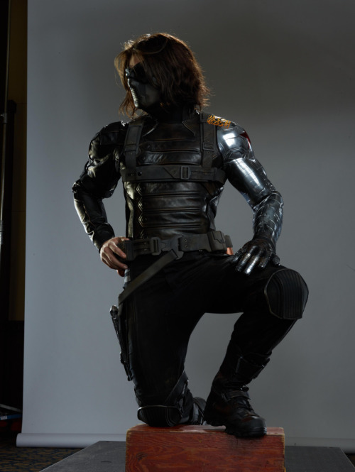 Photos Of Sebastian Stan As Winter Soldier/Bucky Barnes. Photo Credit From Weibo At The Top Of This Post.