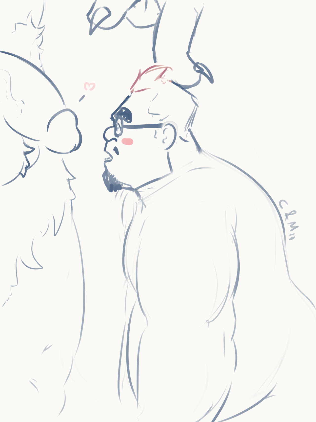 chocolate-beverage:       An idea for  a character named Rufus who summons demons