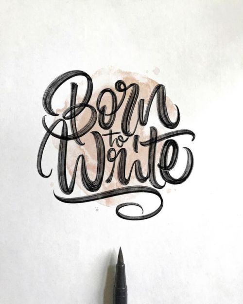 https://typg.co/2HEWIjh - Born to write