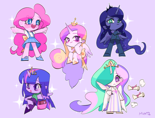 dusty-munji: Pinkie and Princesses