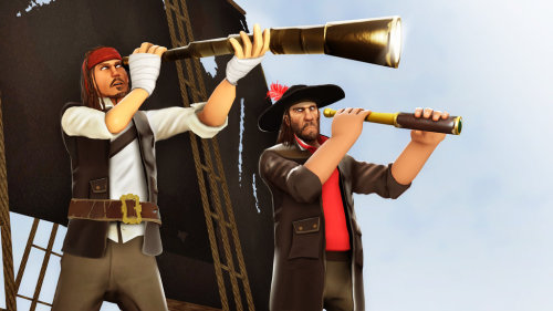 thisgirlgames:   Team Fortress 2/Movie Crossovers  // By P0nyStark. 