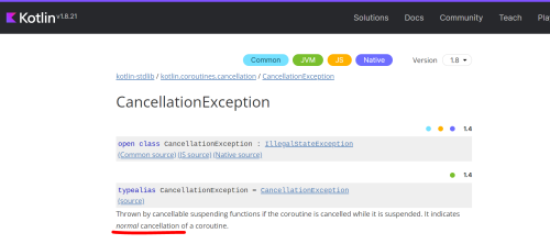 Every Programming Expert On The Planet: "NEVER Throw An Exception As Normal Program Flow"Kotlin: "Good