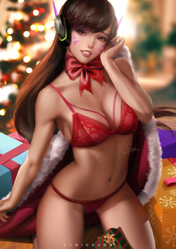 zumidraws:  Merry Christmas everybody, thank you for the wonderful year!High-res version, nude version, psd and other goodies on patreon: https://www.patreon.com/zumi