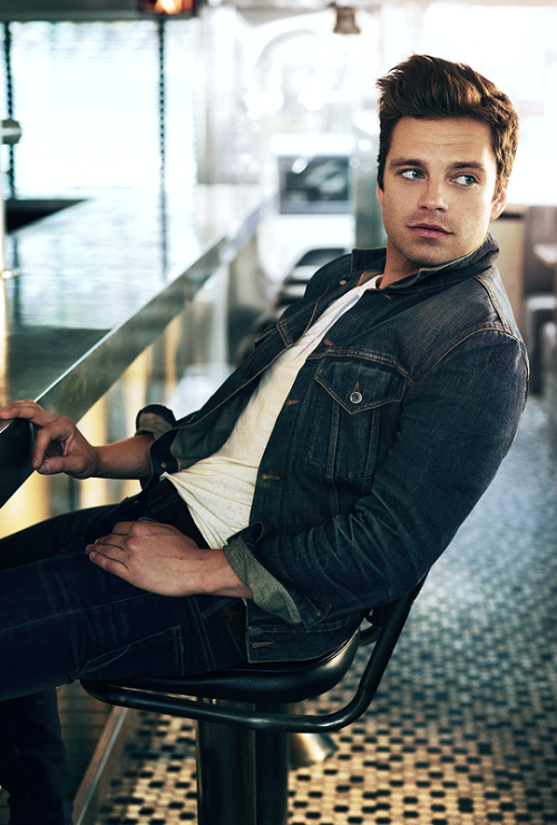 Sebastian Stan Photographed By Miller Mobley For EW (2014)