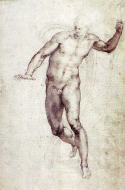 rubenista:Michelangelo, Study for the Risen