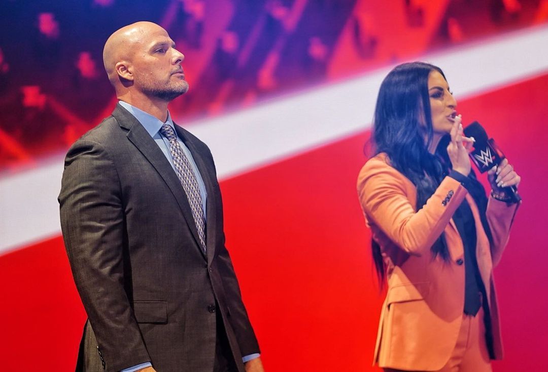 WWE Women 🎃 — ⭐ Sonya Deville and Adam Pearce ⭐