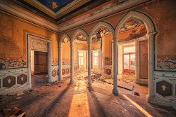 abandonedography:  deviantart:  Decay: Matthias-Haker’s photo series capturing abandoned spaces that have yet to be forgotten. Don’t forget to +Watch Matthias-Haker.  One of my favorites. 