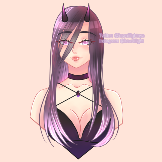 kawaii-light:Hii I just tried drawing out the ideas I had in my mind for her design