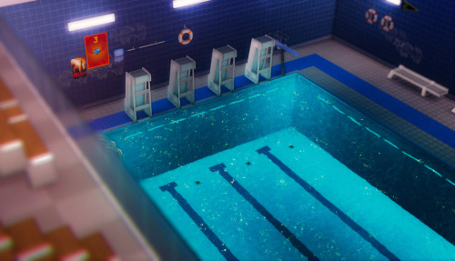 meriiian:  The Blackwell Academy Swimming Pool  - Life is Strange  by @meriiian Don‘t for