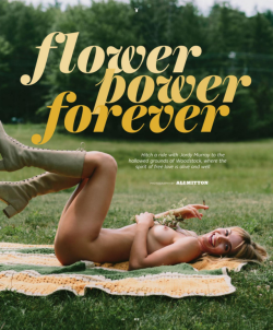 iheartreps:Ali Mitton x Playboy “Woodstock” 