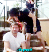 goldenfools:  Lena Headey, Kit Harington &amp; Nikolaj Coster-Waldau doing the