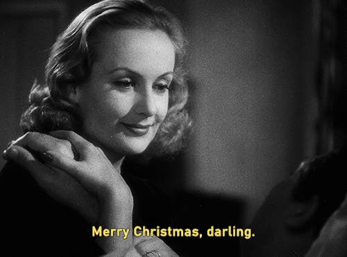 I think maybe this is gonna be the best Christmas I’ve ever had.CARY GRANT and CAROLE LOMBARD in IN 