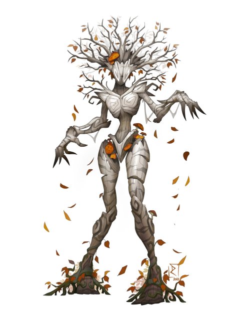 chicken-mc-nuggets: thecollectibles:March of the Living Trees and Plants - Character Design Challe