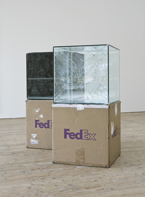 XXX shihlun:  Walead Beshty’s FedEx Sculptures photo