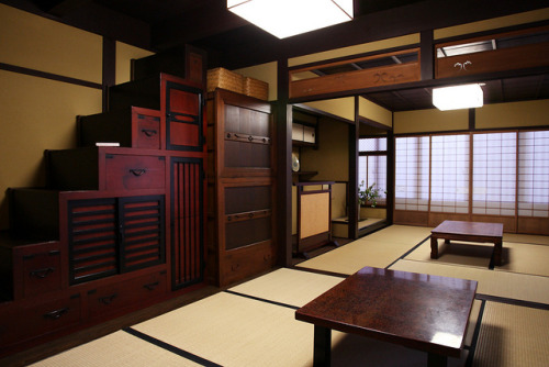 Traditional Lifestyle in Japanese House