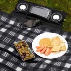 odditymall:  Speaker Blanket Picnic Travel Mat