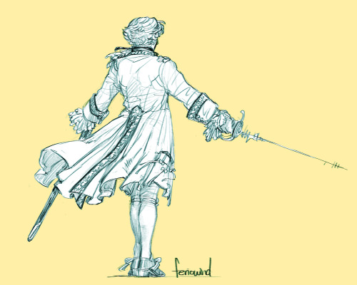 feriowind: fancy swordsman stede bonnet