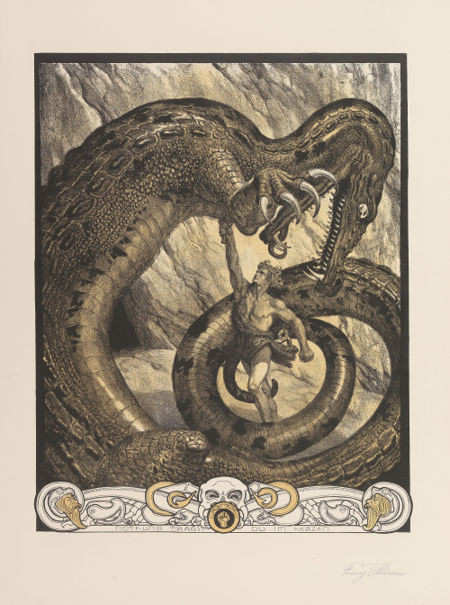 pankurios-templeovarts:Masterpieces for Der Ring des Nibelungen - Franz Stassen (1869-1949).
